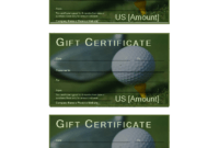 Golf Gift Certificate - Download This Free Printable Golf throughout Golf Gift Certificate Template