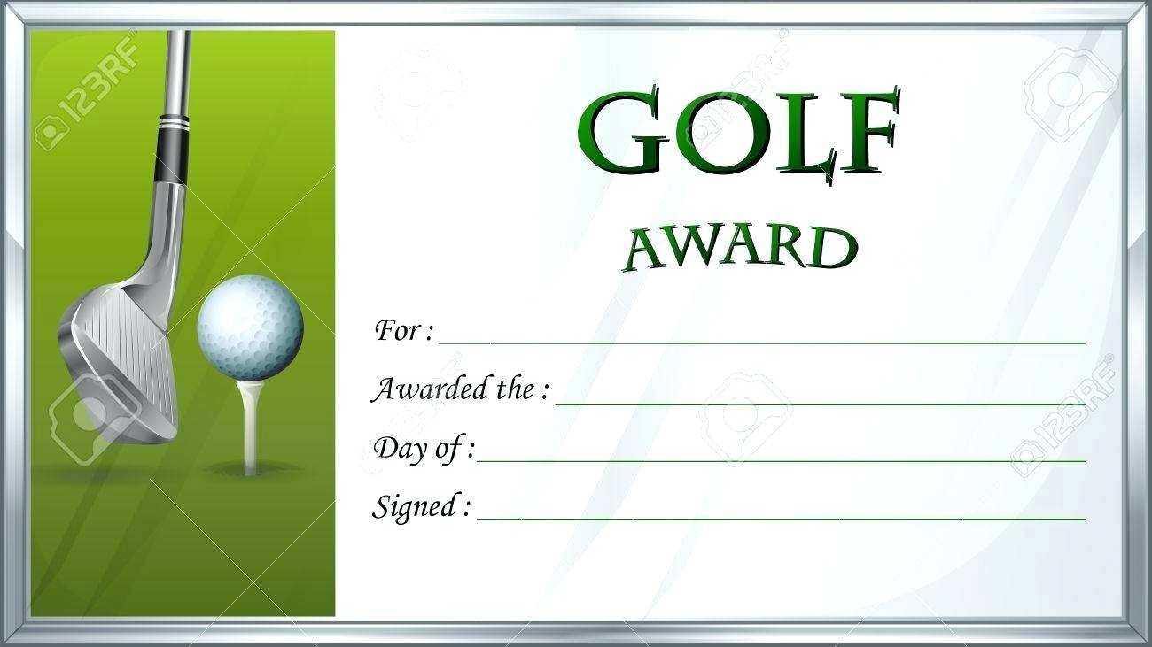 Golf Gift Certificate Template Basic Free Gift Certificate Within Golf Gift Certificate Template