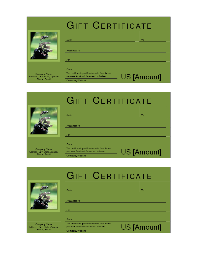 Golf Gift Voucher – Download This Free Printable Golf Gift Pertaining To Golf Certificate Template Free