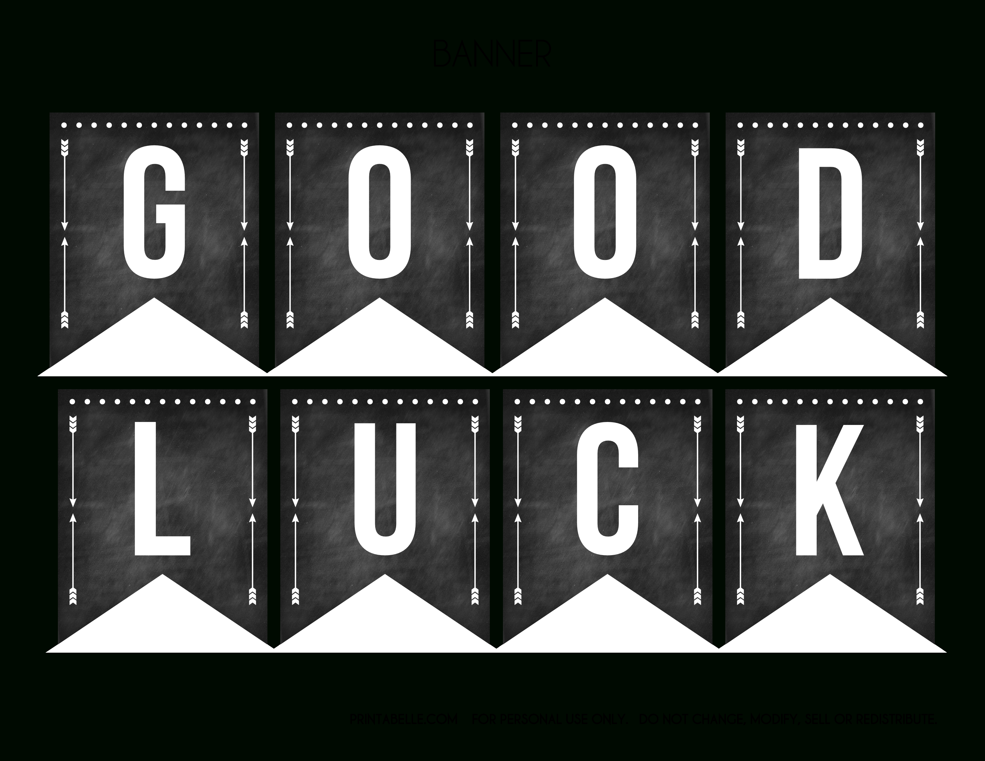Good Luck Banner Template Best Template Examples | Sweet In Graduation Banner Template