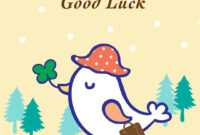Goodbye And Good Luck - Farewell Card (Free | R | Goodbye with Good Luck Card Template
