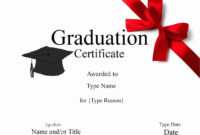 Graduation Gift Certificate Template Free Templates Intended in Graduation Gift Certificate Template Free