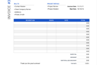 Graphic Design Invoice | Download Free Templates | Invoice regarding Web Design Invoice Template Word