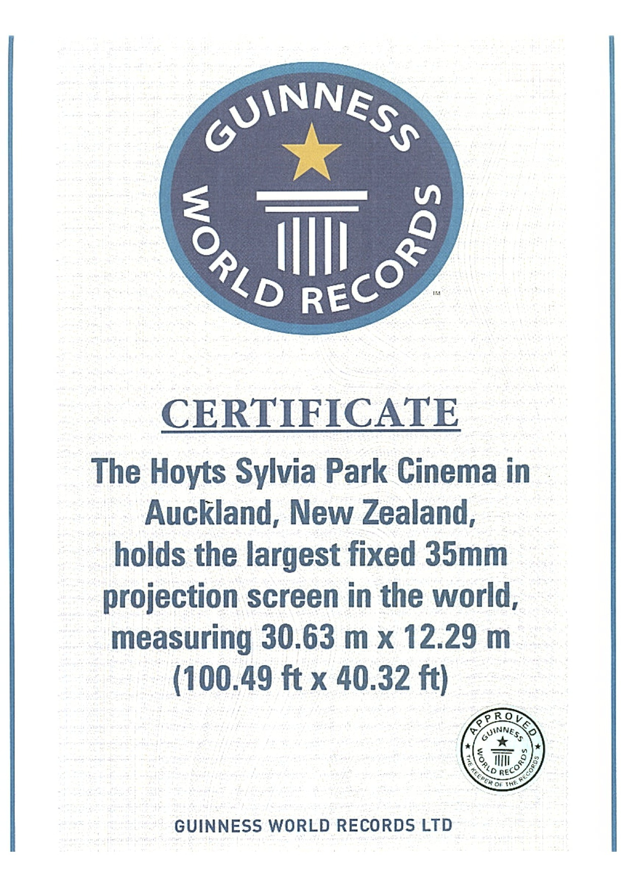 Guinness World Record Certificate Template – Corto Intended For Guinness World Record Certificate Template