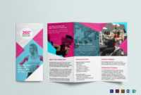 Gym Tri-Fold Brochure Template in Tri Fold Brochure Publisher Template