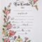 Hand Drawn & Painted Birth Certificate (Perfect For A Little Regarding Girl Birth Certificate Template
