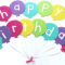 Happy Birthday Banner Diy Template | Balloon Birthday Banner With Diy Party Banner Template
