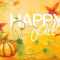 Happy Fall Powerpoint Template | Fall Thanksgiving Powerpoints Pertaining To Free Fall Powerpoint Templates