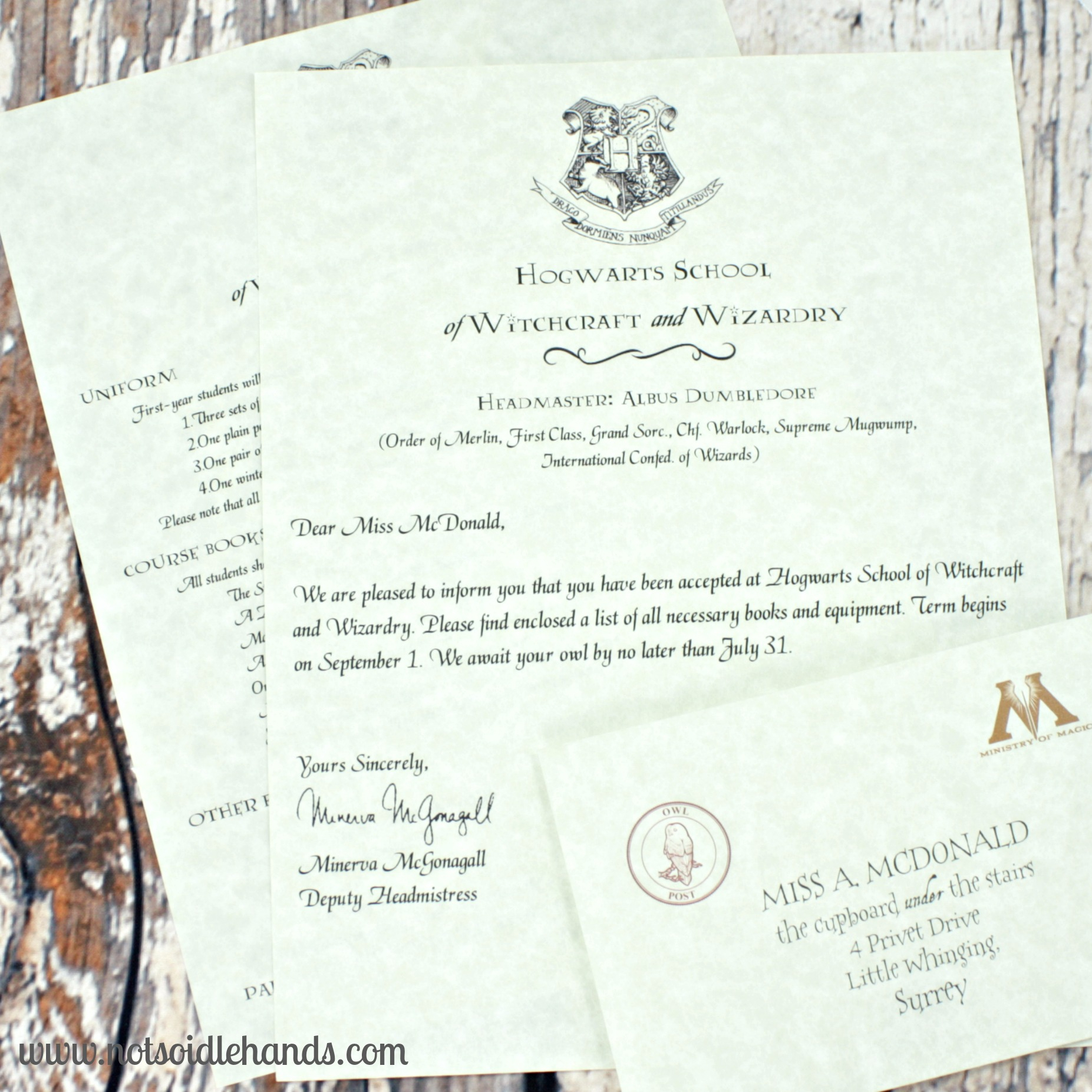 Harry Potter Birthday Invitations And Authentic Acceptance In Acceptance Card Template