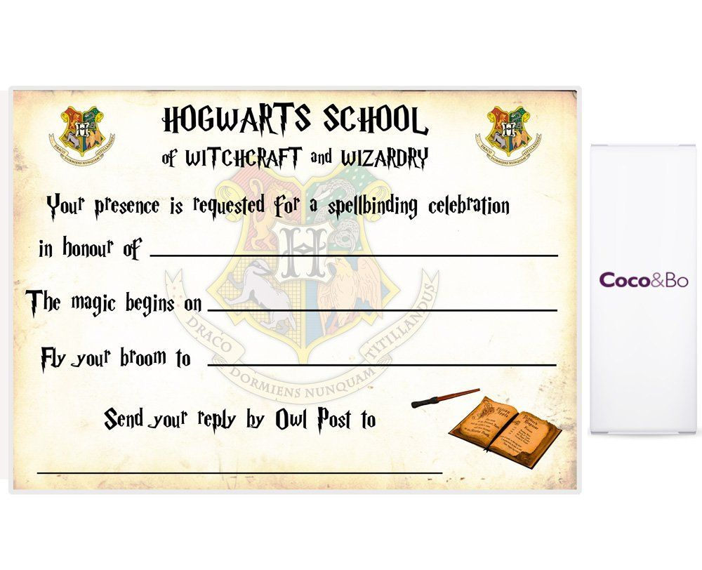 Harry Potter Ticket Invitation Template – Bagvania Free Throughout Harry Potter Certificate Template