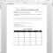 Hazardous Waste Determination Worksheet Template | Env102 2 Inside Threat Assessment Report Template