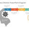 Head Process Chevron Powerpoint Diagram With Powerpoint Chevron Template