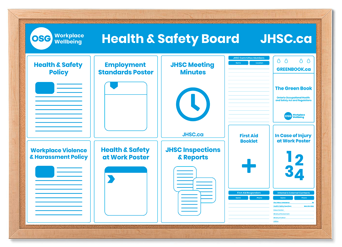 Health And Safety Board Poster Template - Osg In Health And Safety Board Report Template
