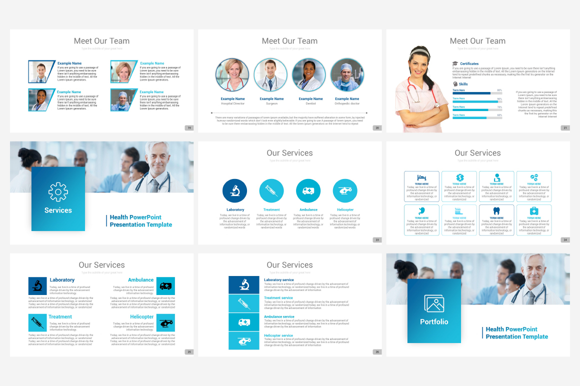 Health Presentation Template Within Ambulance Powerpoint Template