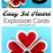 Heart Pop Up Valentine Card – Red Ted Art Throughout Heart Pop Up Card Template Free