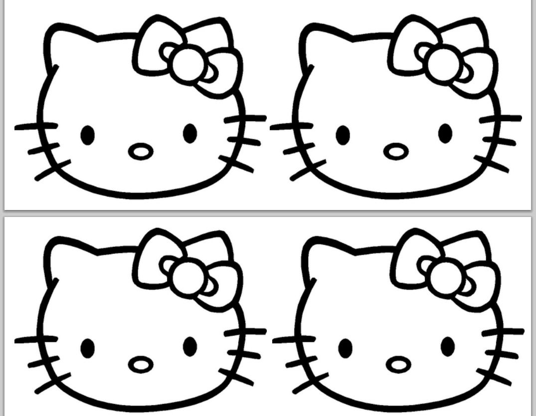 Hello Kitty Birthday Banner Template | Hello Kitty Party For Hello Kitty Banner Template