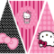 Hello Kitty Birthday Party Banner. This Is One Of 2 Within Hello Kitty Banner Template