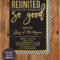 High School Reunion Invitation – Reunited And It Feels So With Reunion Invitation Card Templates
