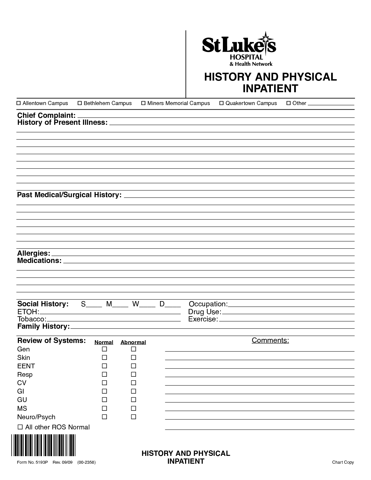 History And Physical Template | Doliquid Intended For History And Physical Template Word