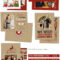 Holiday Card Photoshop Templates For Photographers Inside Holiday Card Templates For Photographers