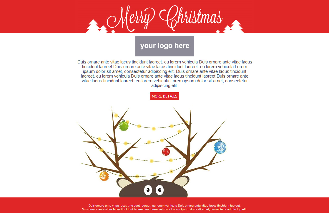 Holiday Email Template | Template Business With Regard To Holiday Card Email Template