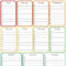 Home Management Binder – Cleaning Schedule | Organizing And Intended For Blank Cleaning Schedule Template