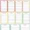 Home Management Binder – Cleaning Schedule | Organizing And Intended For Blank Cleaning Schedule Template