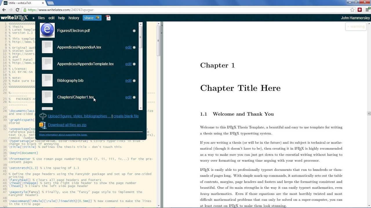 Home – Overleaf For Latex Theses & Dissertations – Libguides Within Ms Word Thesis Template