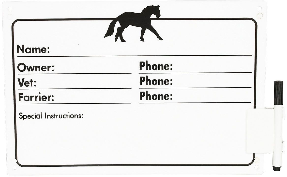 Horse Name Plate Set | Products | Horse Supplies, Stall In Horse Stall Card Template