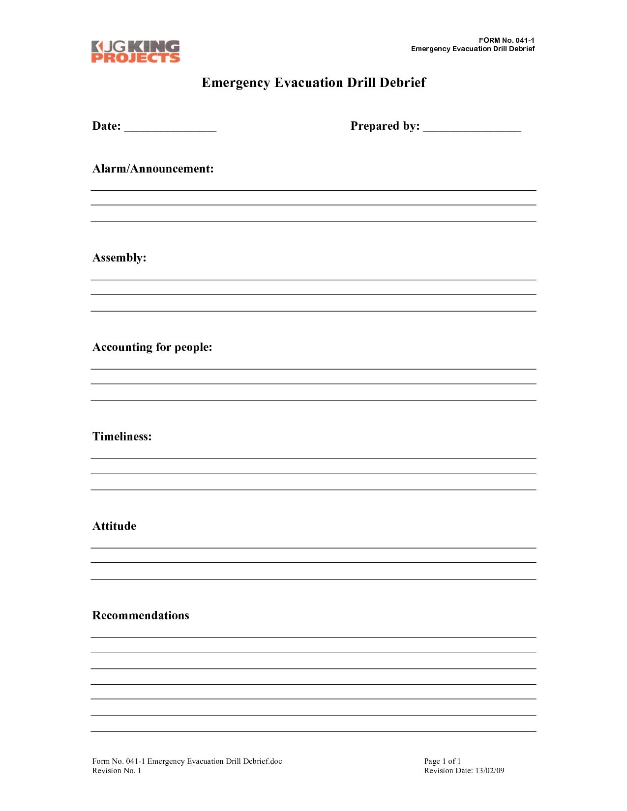 Hospital Debriefing Form Template Inside Debriefing Report Template