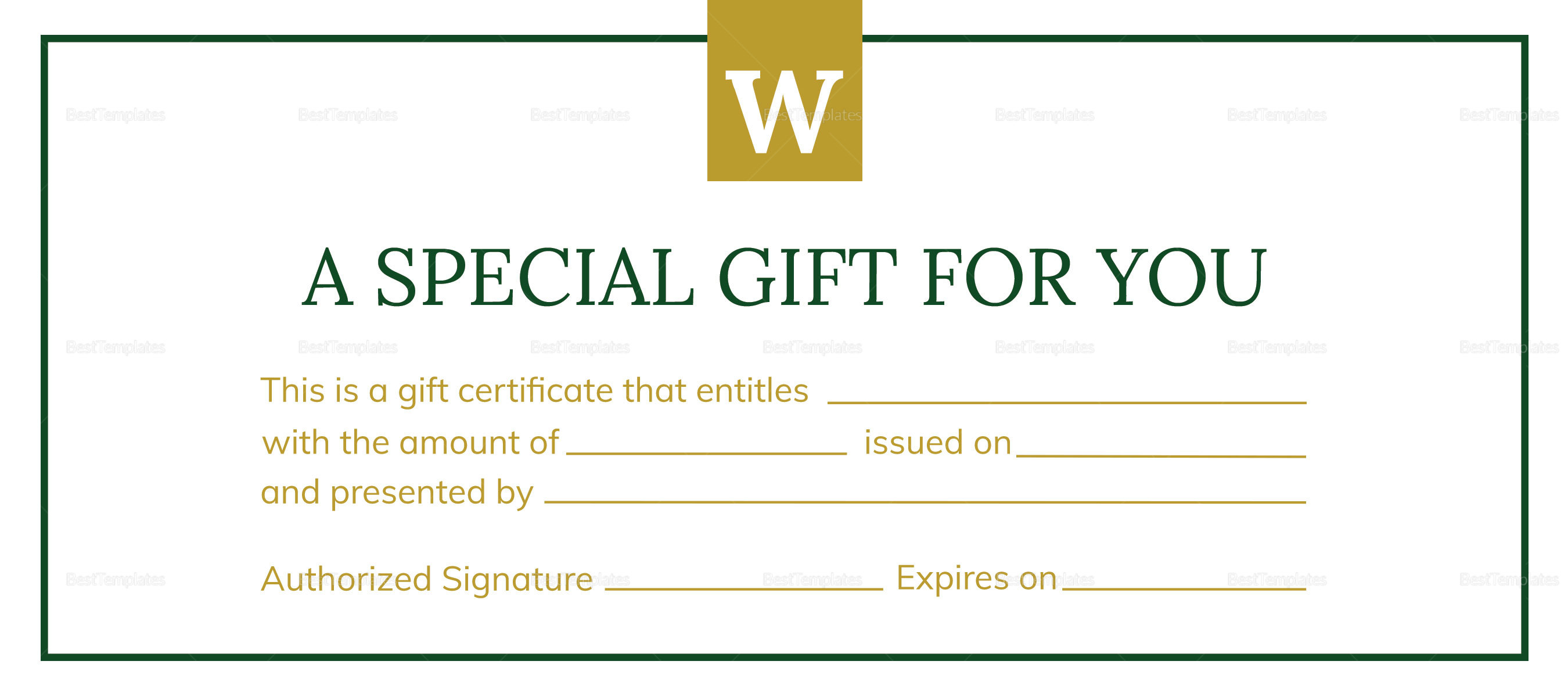 Hotel Gift Certificate Template For Gift Certificate Template Publisher