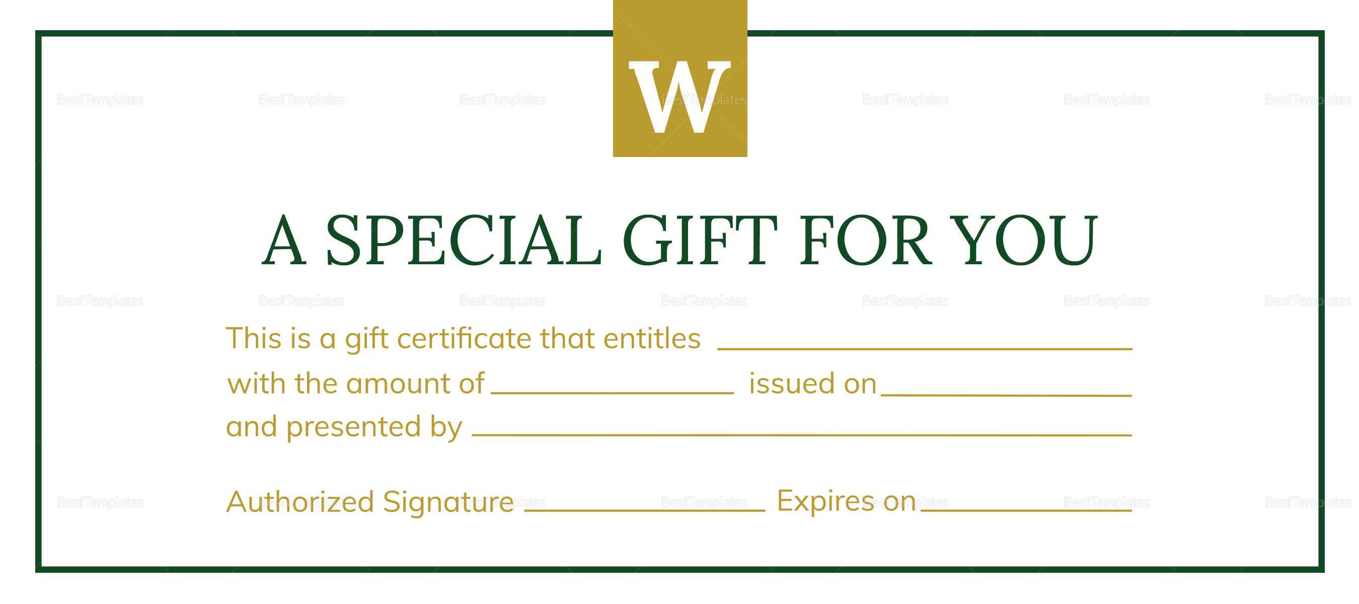 Hotel Gift Certificate Template For Publisher Gift Certificate Template