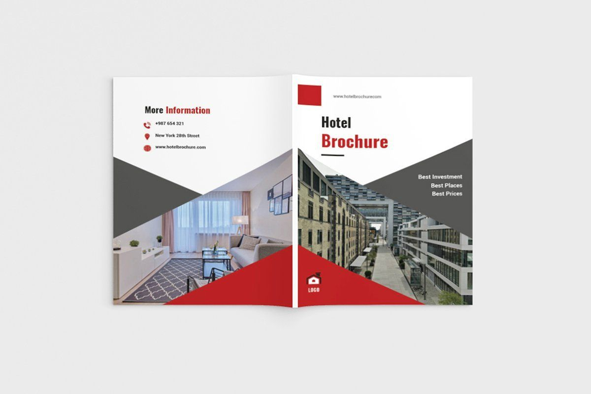 Hotelpro – A4 Hotel Brochure | Beautiful Brochures | Hotel Throughout Hotel Brochure Design Templates