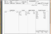 Hourly Wage Then Log Download Pay Stub Template Word Free inside Free Pay Stub Template Word