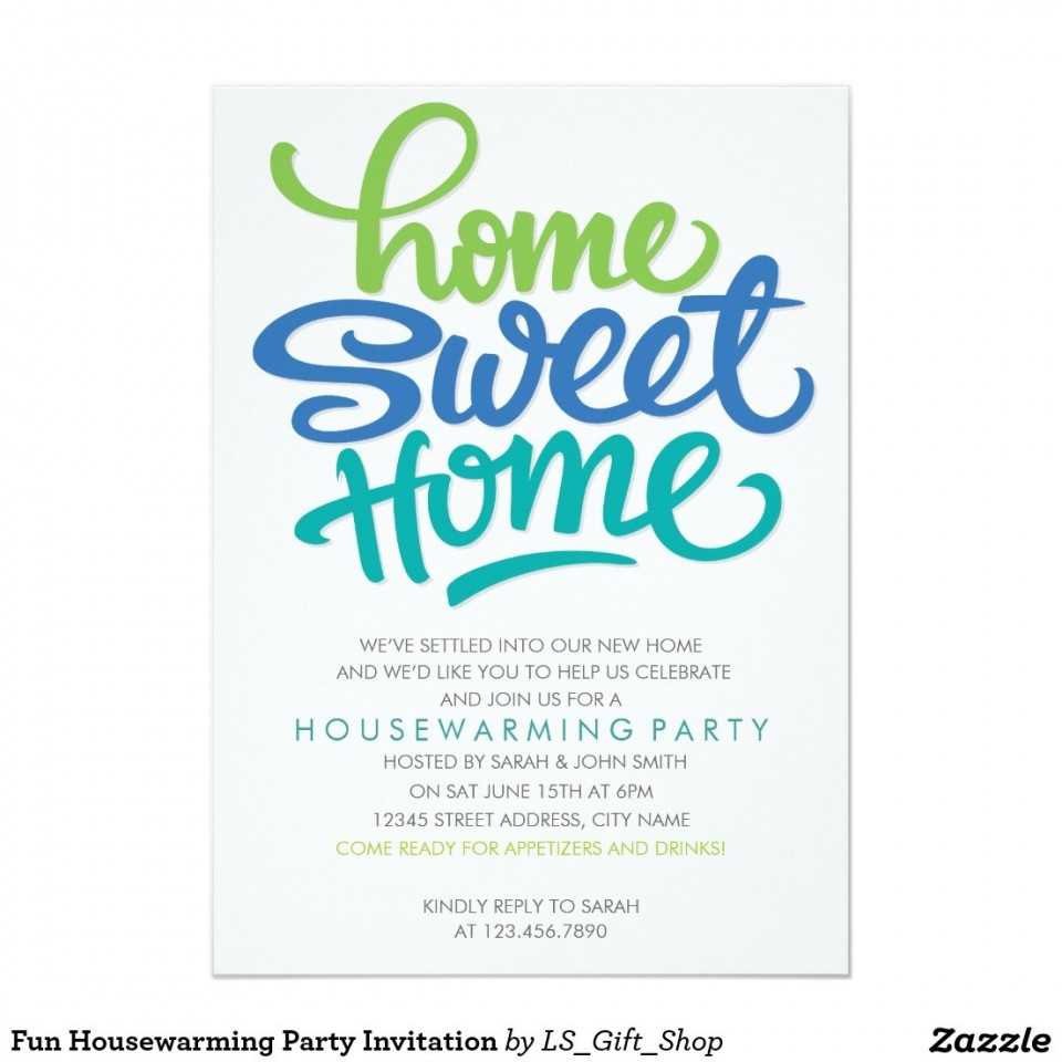 Housewarming Party Invitation | Invitation Card For Free Housewarming Invitation Card Template