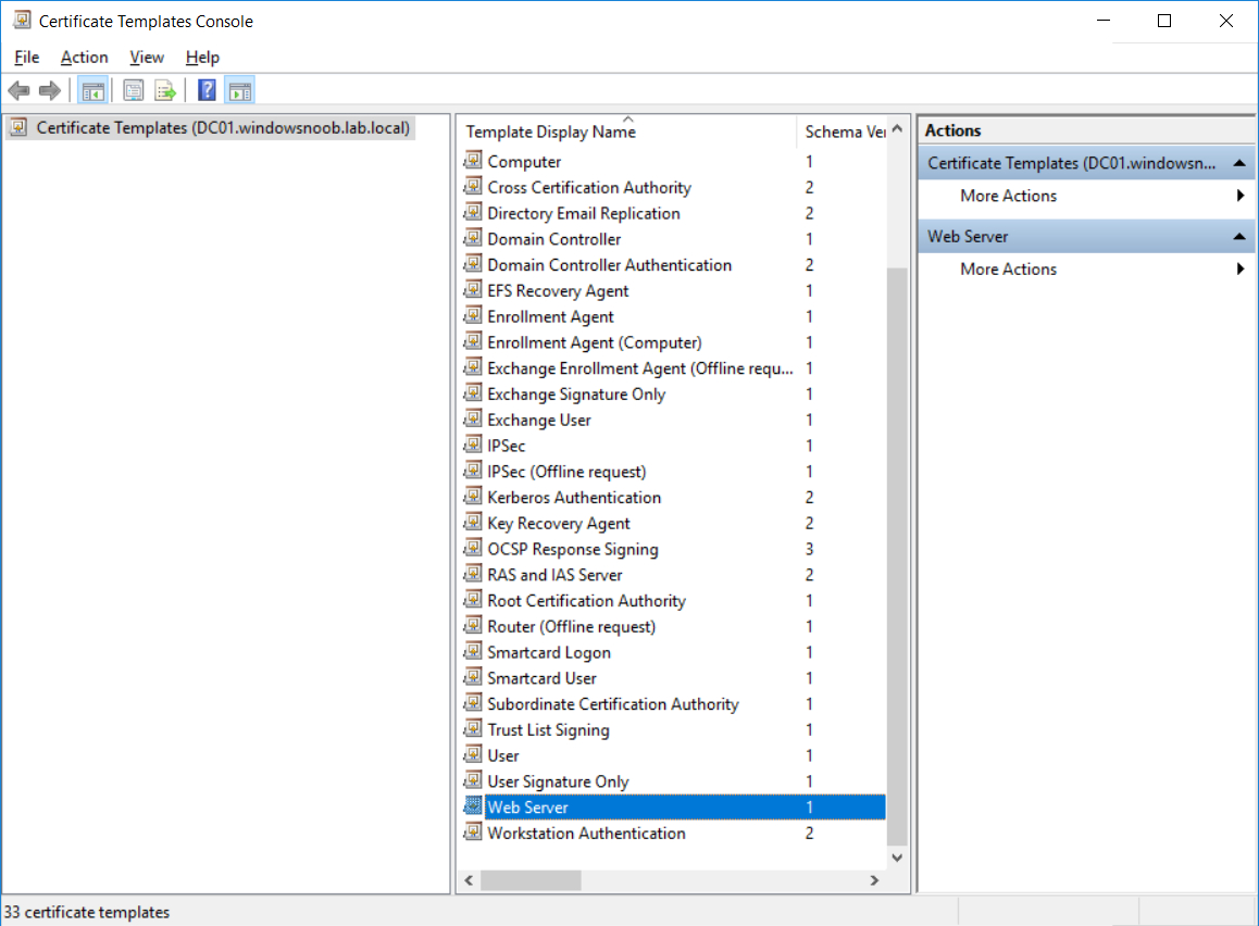 How Can I Configure System Center Configuration Manager In Regarding Workstation Authentication Certificate Template