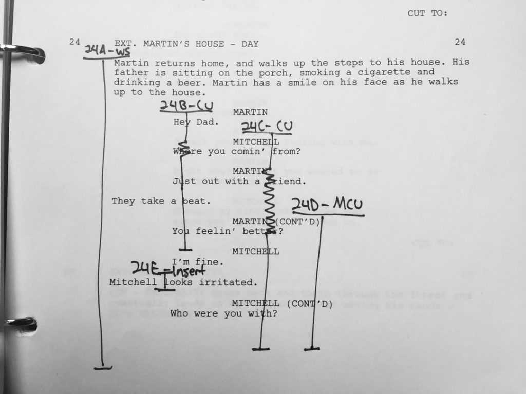 How Making A Lined Script Can Transform Your Directorial Inside Shooting Script Template Word