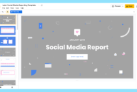 How To Build A Monthly Social Media Report within Social Media Report Template