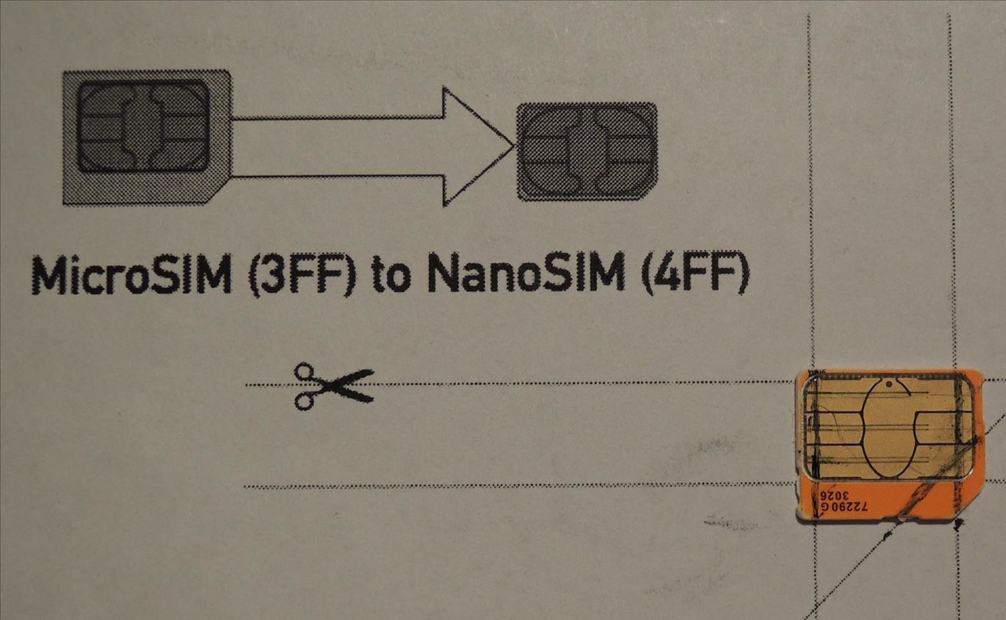How To Convert A Micro Sim Card To Fit The Nano Slot On Your With Regard To Sim Card Template Pdf