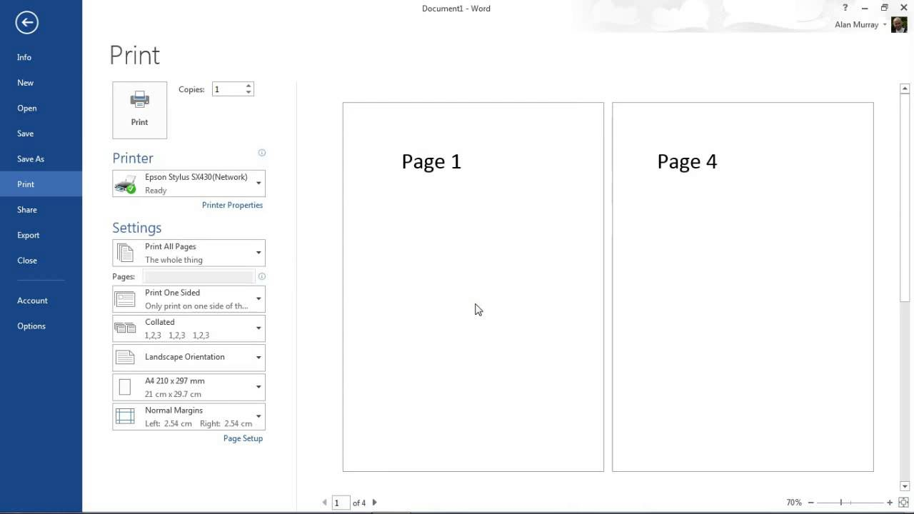 How To Create A Booklet In Microsoft Word With Brochure Template On Microsoft Word