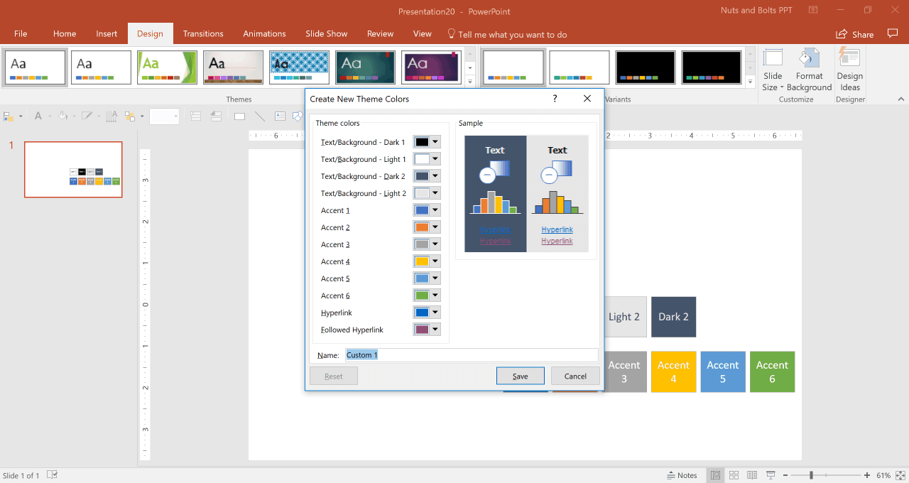How To Create A Custom Powerpoint Theme In How To Save A Powerpoint Template