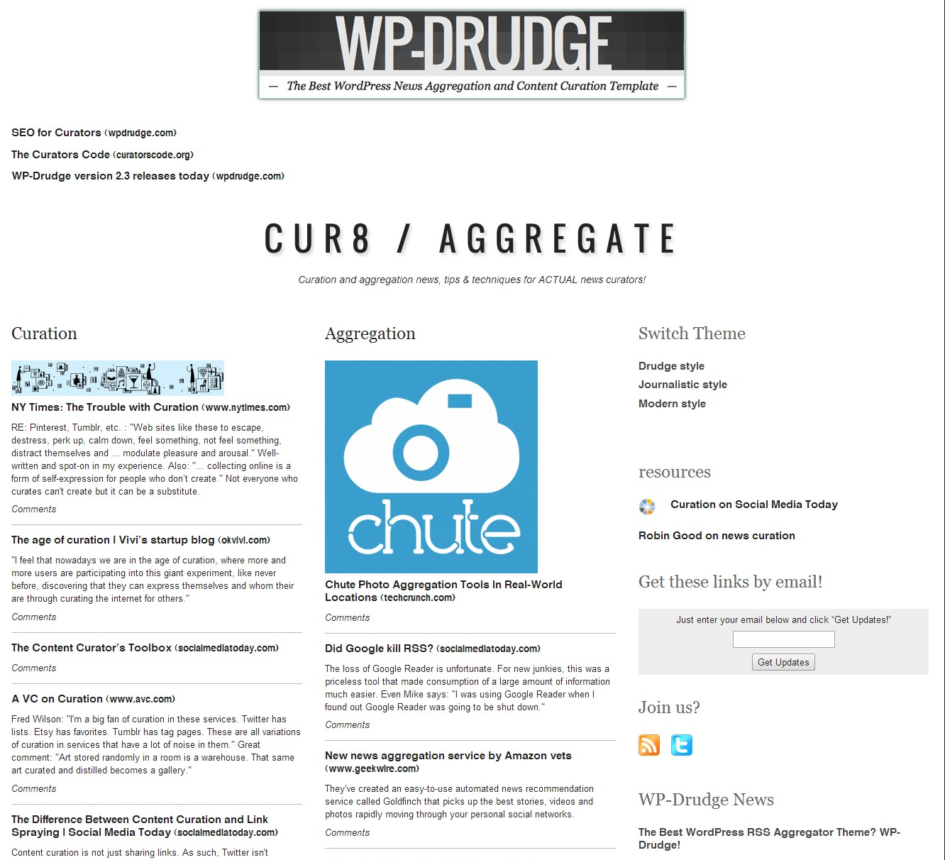 How To Create A Drudge Report Clone Using Wp Drudge - Wp Mayor Regarding Drudge Report Template