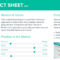 How To Create A Fact Sheet : A Stepstep Guide | Xtensio 2019 Throughout Fact Card Template
