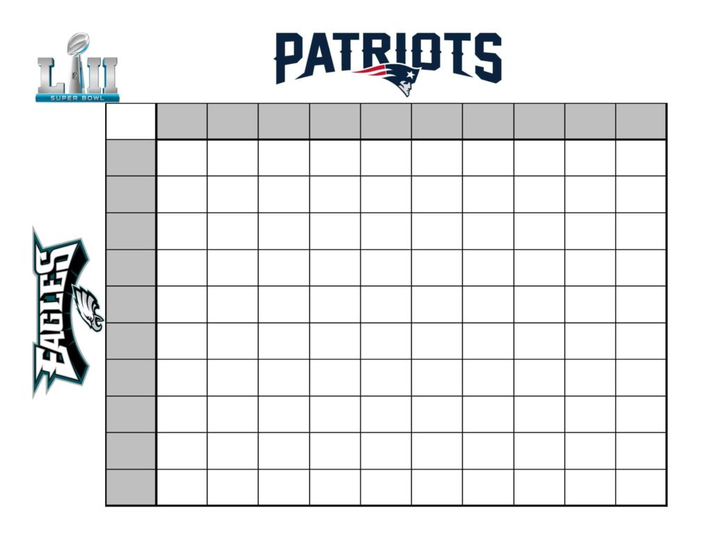 How To Create A (Fun) Super Bowl Betting Chart With Football Betting Card Template