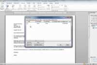 How To Create A Mail Merge In Microsoft Word 2010 throughout How To Create A Mail Merge Template In Word 2010