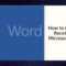 How To Create A Receipts In Microsoft Word Inside Invoice Template Word 2010