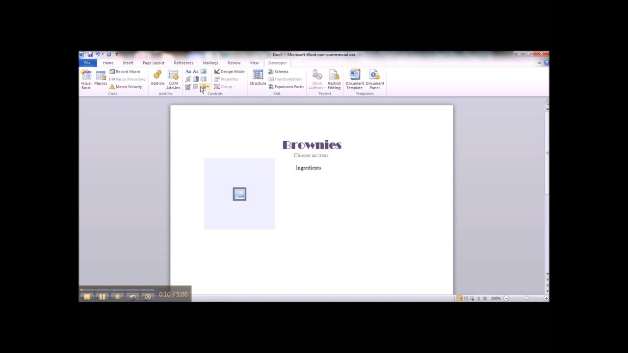 How To Create A Template In Word 2010.wmv In Word 2010 Template Location