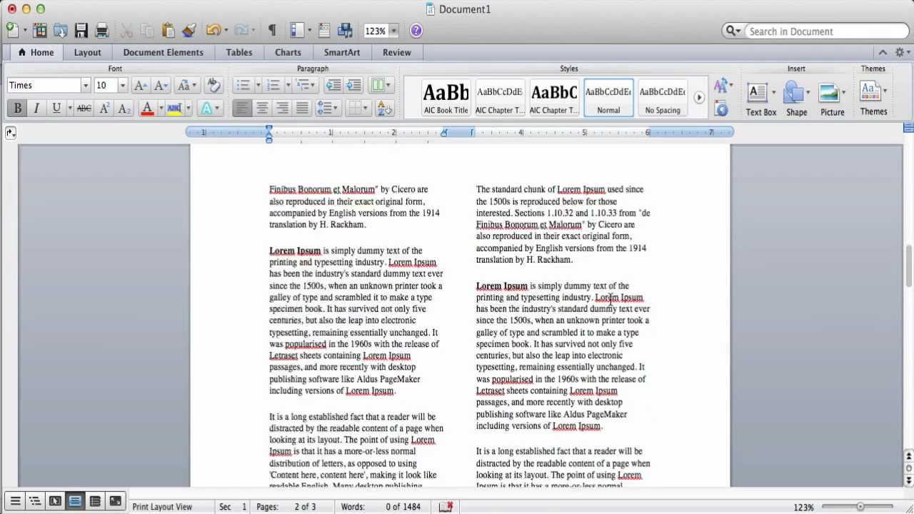 How To Create Columns In Microsoft Word With 3 Column Word Template