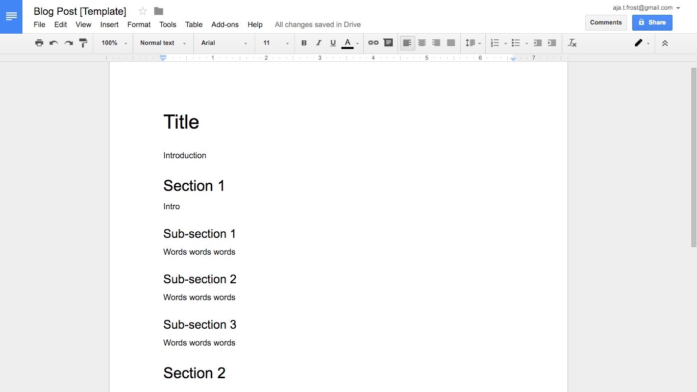 How To Create Effective Document Templates Intended For Google Word Document Templates