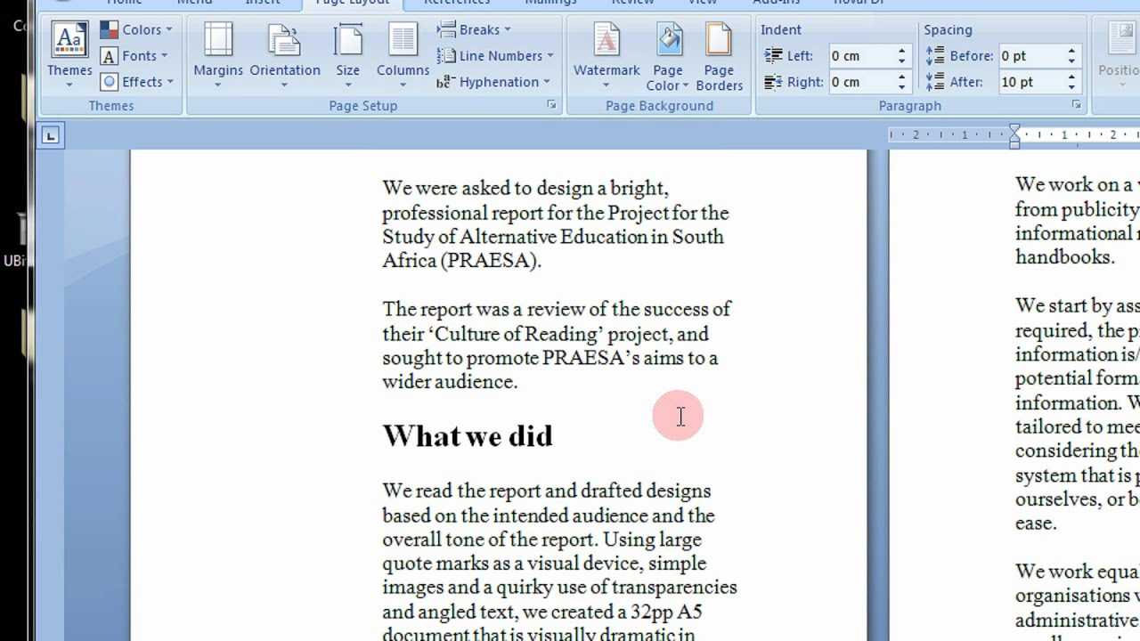 How To Create Printable Booklets In Microsoft Word 2007 & 2010 Stepstep  Tutorial Throughout Booklet Template Microsoft Word 2007